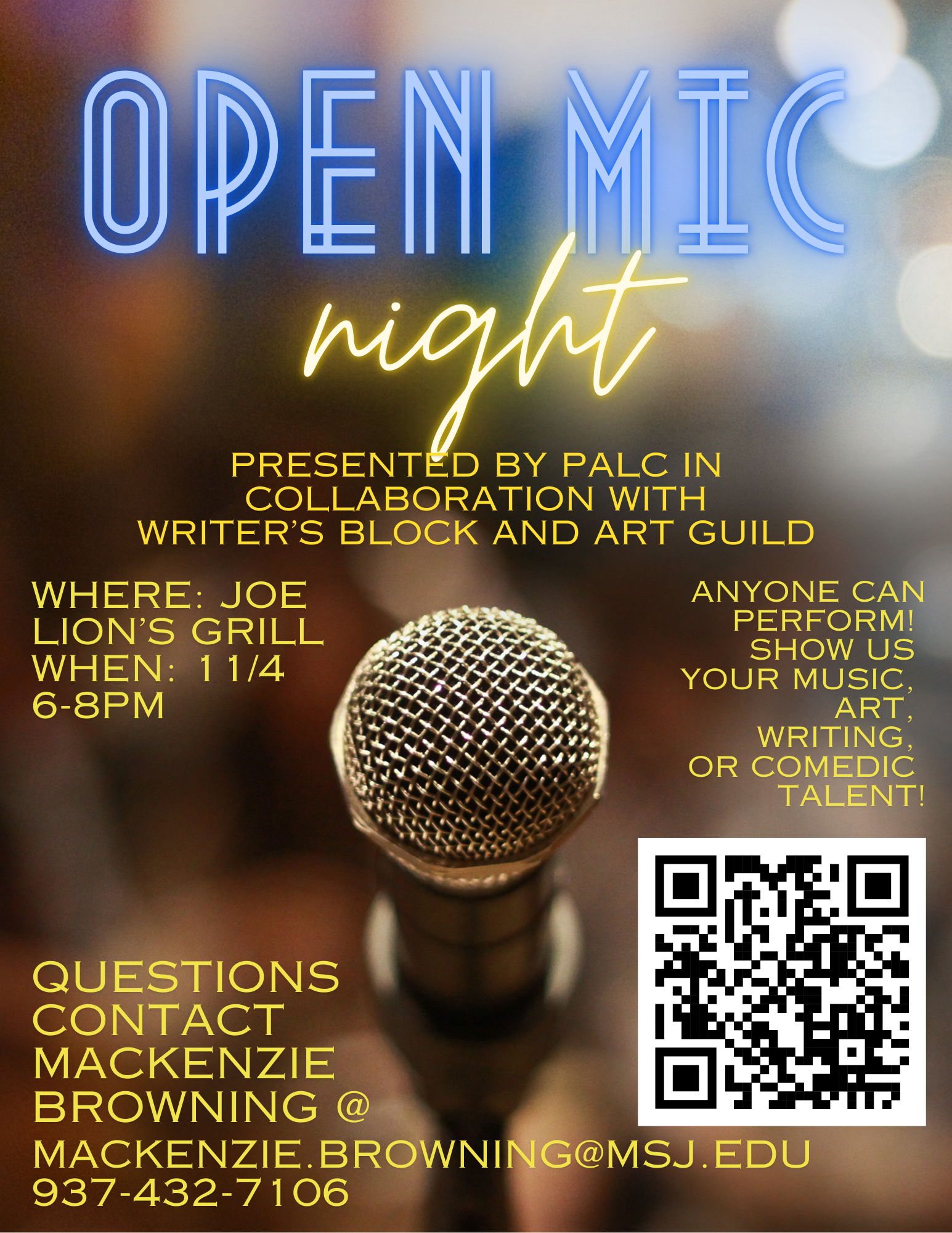 open mic